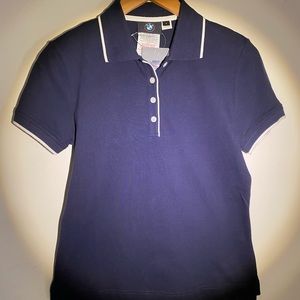 BMW Ladies Short Sleeve Polo Shirt